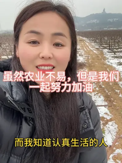 2025年第一场雪 #传播农业小知识 #农业植保知识分享 #果树管理技术 #农业种植 #自家果园