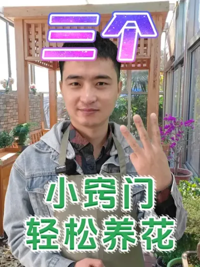 掌握这三个小窍门，让你轻松养好花！ #养花  #花卉绿植  #养花小知识