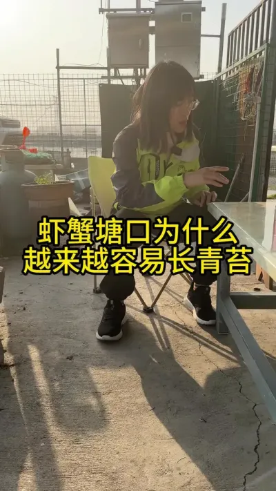 虾蟹塘口为什么越来越容易长青苔！！！！ #渔多多养殖模式 #大闸蟹养殖 #水产养殖 #三农 #河蟹养殖