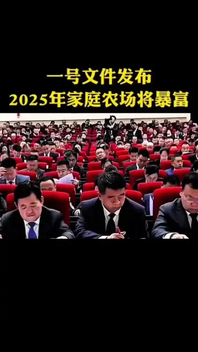 一号文件发布2025年家庭农场将暴富#乡村振兴#乡村扶持#休闲农业#家庭农场