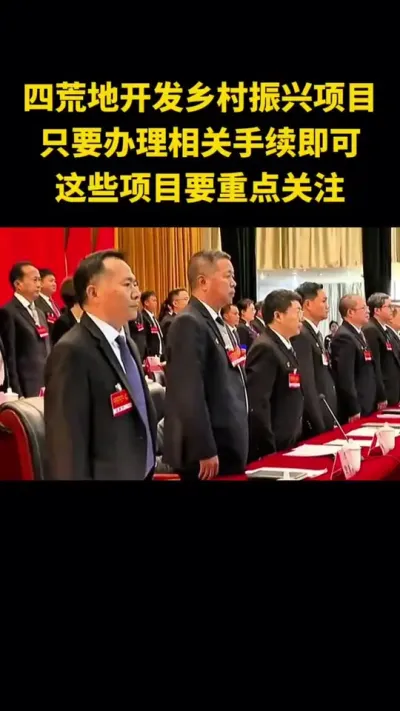 四荒地开发乡村振兴项目只要办理相关手续即可这些项目要重点关注#乡村振兴#乡村扶持政策#四荒地#农村土地