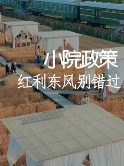 农场的红利东风来了！你还不抓住这次好机会吗？ #小院改造 #小院时光 #氛围感 #网红打卡地 #天雅设计