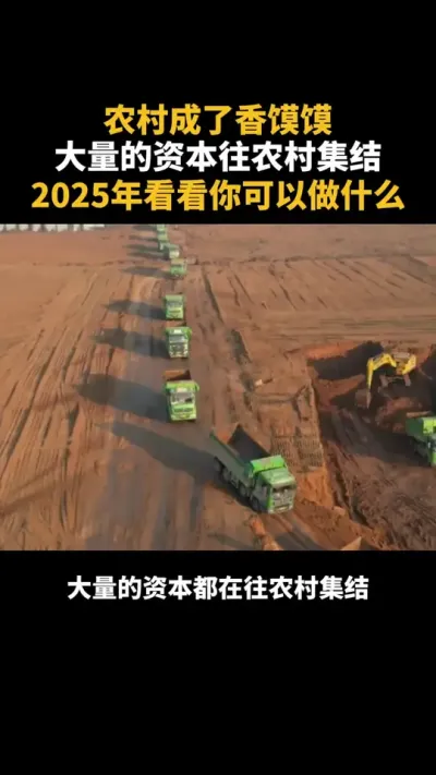 农村成了香馍馍大量的资本往农村集结2025年看看你可以做什么 #农村 #乡村振兴 #工程 #千万工程 #乡村产业