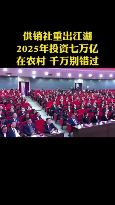 供销社重出江湖2025年投资七万亿在农村千万别错过#乡村振兴#乡村扶持#休闲农场#家庭农场#供销社