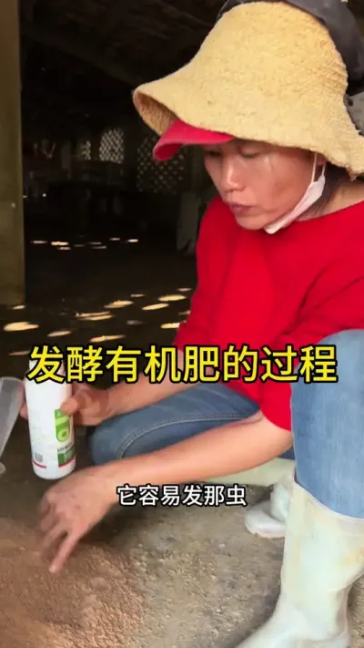 发酵有机肥的过程#种植小技巧 #2024新农人计划 #dou来广东百千万 #支持三农扶持三农发展