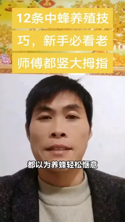#谌蜜#养蜂技术 #养蜂技术分享 ，十二条中蜂养殖技巧，新手必看，老师农都点赞的方法。@抖音小助手 @DOU+小助手