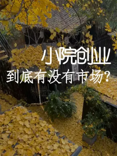 入局小院做好这三点，直接赚得盆满钵满！ #小院改造 #小院时光 #氛围感 #网红打卡地 #天雅设计