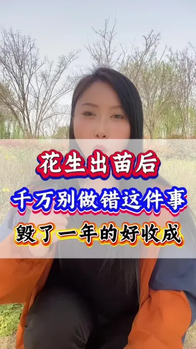 花生出苗后的管理工作尤为重要#花生种植 #服务三农支持三农 #花生 #花生高产 #收花生的季节