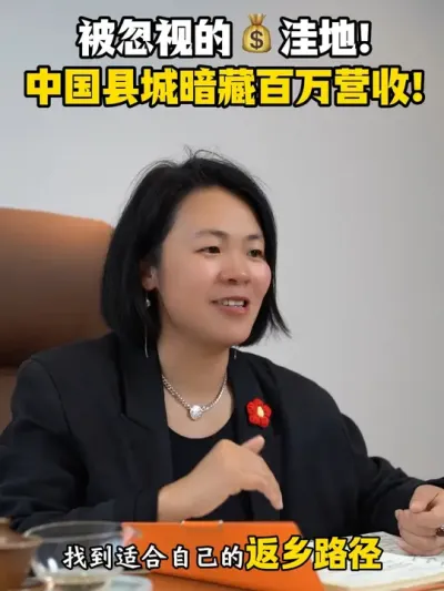 被忽视的财富洼地！中国县城暗藏百万营收！ #乡村振兴#县域经济##新农人计划2025#三农流量扶持计划#余粮乡创
