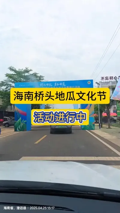 海南澄迈县桥头镇第十三届地瓜乡村文化节。#桥头地瓜文化节  #展会现场 #桥头地瓜 #薯帮主