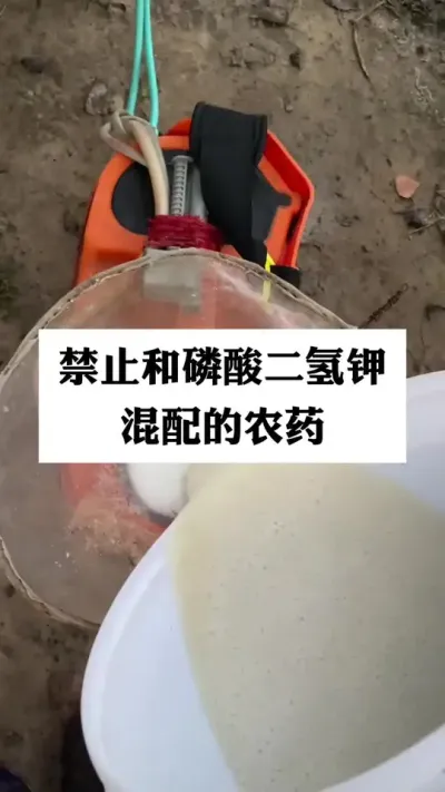 禁止和磷酸二氢钾混配的农药#种植技术分享 #农业植保 #农业种植