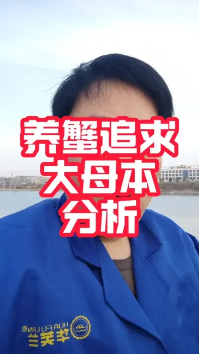 如何判定大母本标准！#大闸蟹养殖#河蟹养殖#螃蟹养殖 #螃蟹#抖音助农