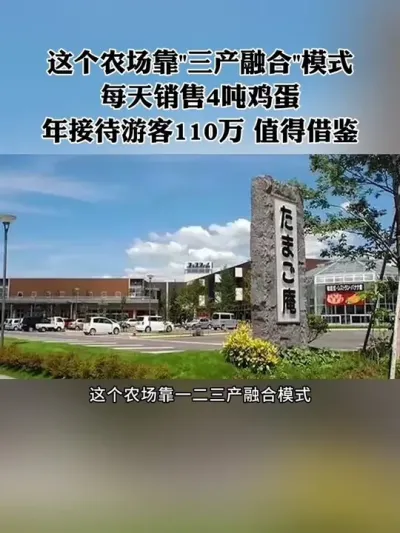 一二三产融合模式，才是打开农业未来的一把钥匙！这个农场靠三产融合，每天销售4吨鸡蛋，年接待游客110万，做法值得借鉴！#休闲农业 #三农 #农场 #生态农庄 #新农人