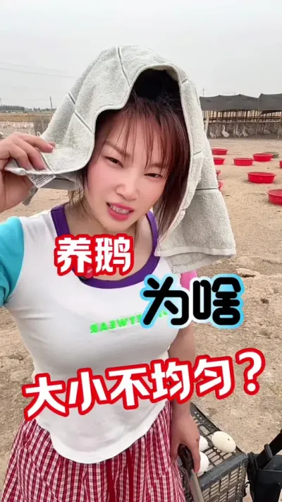 鹅为啥大小不均匀？原来如此#养鹅人#养鹅技术#农村创业养殖