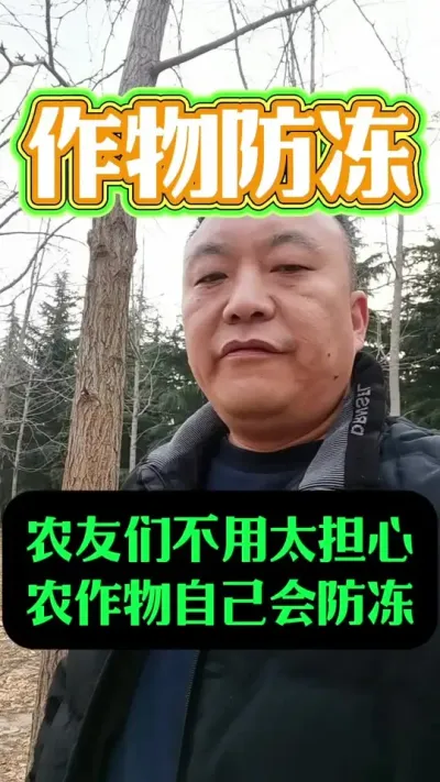 农作物自己会防冻#农业种植 #作物防冻抗寒小知识