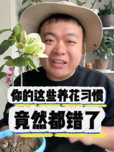 你的这些养花习惯，竟然都错了。 #养花 #养花小知识 #花卉 #花卉绿植 #盆栽