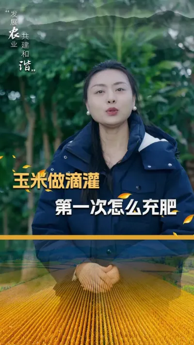 玉米做滴灌，第一次怎么充肥#玉米种植 #玉米种植技术 #玉米种子 #三农 #抖音新农人
