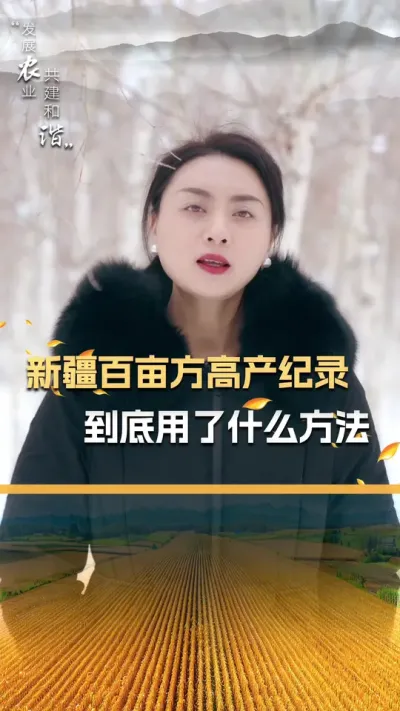 新疆百亩方高产记录到底用了什么方法#玉米种植 #玉米种植技术 #玉米种子 #三农#抖音新农人