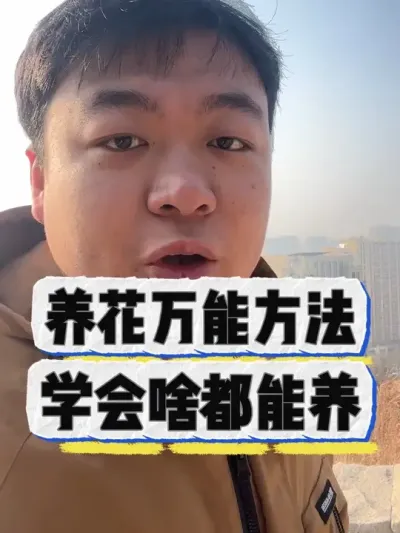 养花的万能方法，学会大部分花都能养。 #养花 #养花小知识 #花卉 #花卉绿植 #盆栽