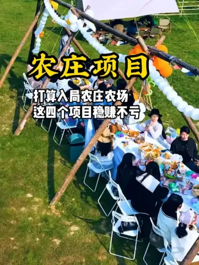 农庄项目大盘点 想要入局农庄农场的，这四个项目稳赚不赔#游云文旅 #规划设计 #乡村振兴 #农庄运营 #农庄规划