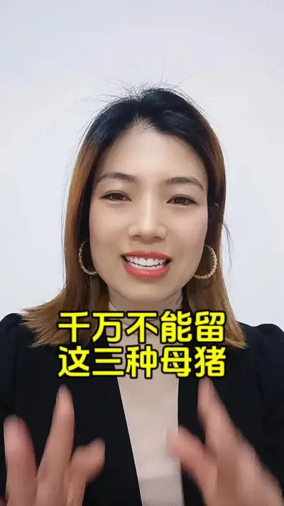 千万不能留这三种母猪#自繁自养母猪 #母猪保健 #每天分享养猪知识 #养母猪 #养猪人不容易