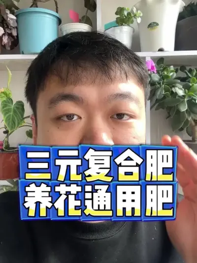 小张自己一直用的通用型生长肥，三元复合肥 让你的花根壮苗旺而且爱开花。#养花小知识 #养花 #花卉 #花卉绿植 #盆栽