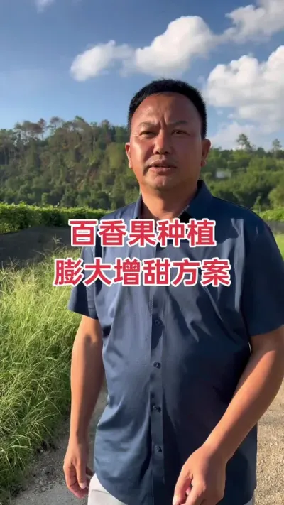 百香果膨大增甜方案#百香果种植 #百香果种植技术 #黄金百香果种植技术 #浩伟方 #百香果