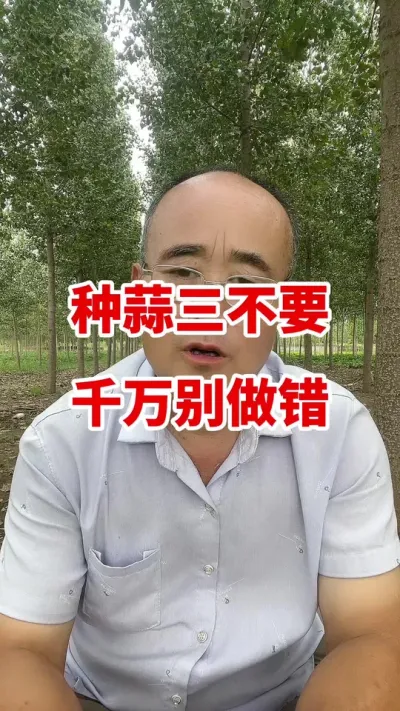 种蒜三不要千万别做错#大蒜种植 #大蒜种植技术 #大蒜拌种 #大蒜高产 #农业种植