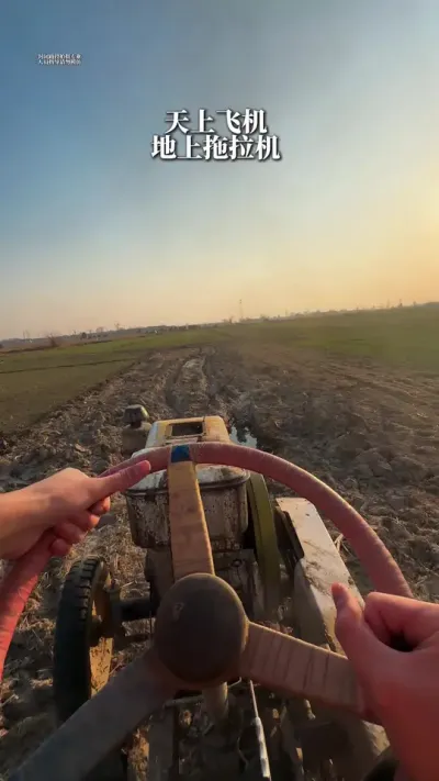 遇强则强，动力不详#拖拉机 #这辆拖拉机太不简单了 #拖拉机越野