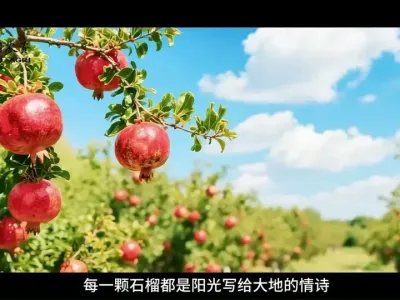 果中红宝石&middot;甜蜜沁心扉，来自&ldquo;中国石榴之乡&rdquo;&mdash;&mdash;四川会理，我们为您带来自然馈赠的甜蜜珍宝#石榴 #中国农资