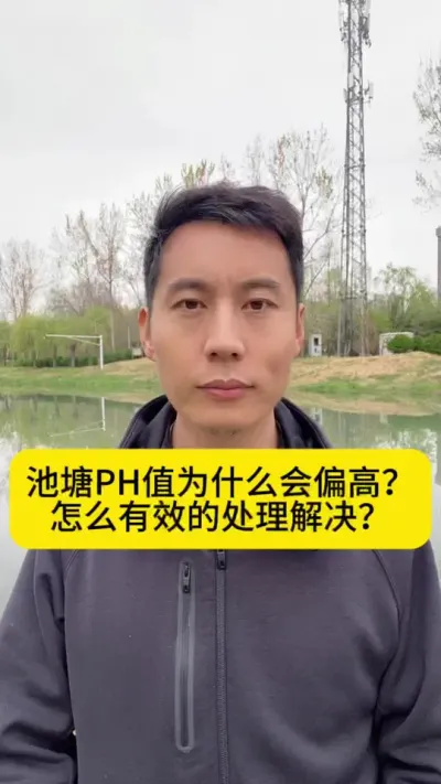 池塘PH值为什么会偏高？怎么有效的处理解决？#水产养殖 #南美白对虾 #小棚养虾 #水产养殖技术 #创作灵感