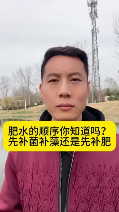 肥水的顺序你知道吗？先补菌补藻还是先补肥#南美白对虾 #小棚养虾 #水产养殖 #冬棚养虾 #创作灵感