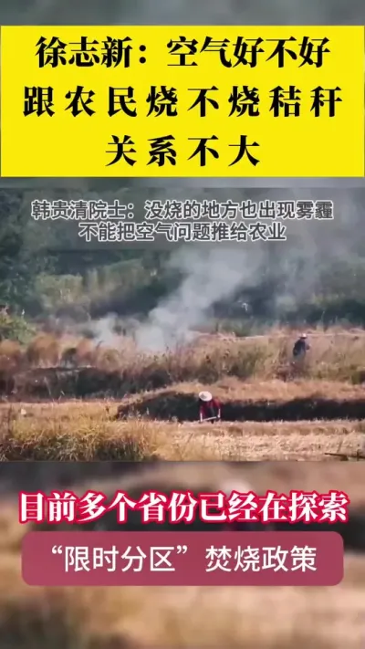#秸秆焚烧 #三农种植 #三农流量扶持计划 秸秆到底应不应该焚烧？