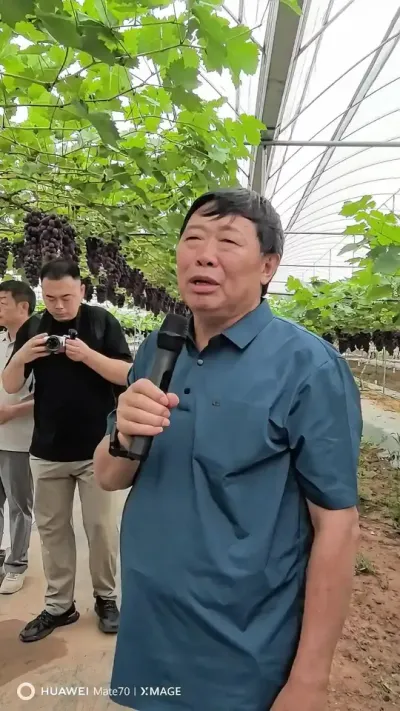 中国农学会葡萄分会理事长高度评价光系列品种，同时对国家葡萄产业技术体系成都试验站的试验示范工作给予充分肯定！