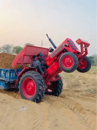 #国外视频分享 #印度 #马恒达拖拉机 #农机视频 #拖拉机