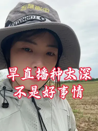 水稻盖土、机播都不能太深#分享种植农业小知识 #老百姓关心的话题