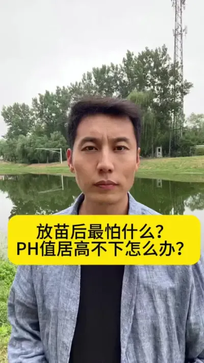 放苗后最怕什么？PH值居高不下怎么办？#南美白对虾 #小棚养虾 #冬棚养虾 #鱼虾蟹养殖 #创作灵感