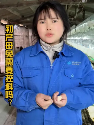 控料一定要视兔子得情况来定，不要一味地去控或者不控#肉兔养殖 #自繁自养 #我的养殖生活 #干货分享