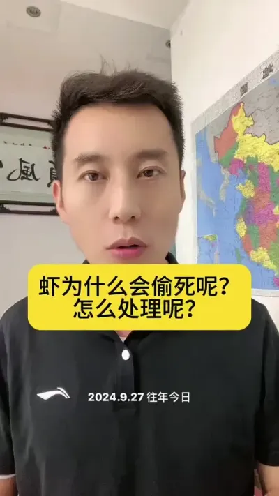 台风暴雨过后，虾为什么会偷死？是什么原因？又该怎么处理？#对虾养殖 #南美白对虾 #养虾人 #土塘养虾 #小棚养虾