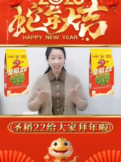 圣稻22高产大穗洁田粳稻品种，稳产高产靠得住#圣稻22品种介绍 #新年快乐 #水稻 #水稻种植 #农资肥料 @众祥种业集团