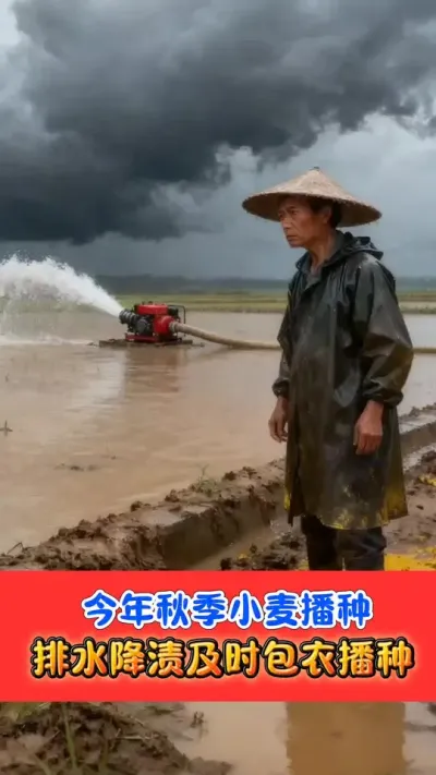 秋季种小麦，必须先拌种 #小麦拌种剂#小麦拌种#小麦种植 #农资肥料