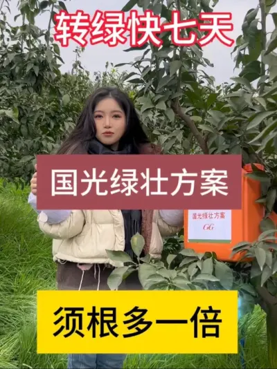 你还在为果树黄化而烦恼吗？你还在为树弱用了很多肥料而手足无措吗？2.25号国光绿壮！龙泉等你！#国光绿壮方案#四川国光#农资人
