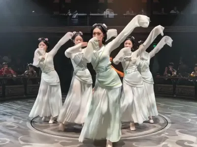 赴一场风雅之宴 品一味赵国春秋#赵都礼宴 #邯郸学步 #今日无事勾栏听曲