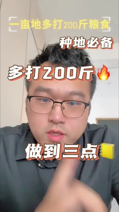 如何做才能多打200斤粮食 一度积温，一斤粮食，抢积温就是从土地抢粮食#科学种田 #传播农业小知识 #上抖音学农技