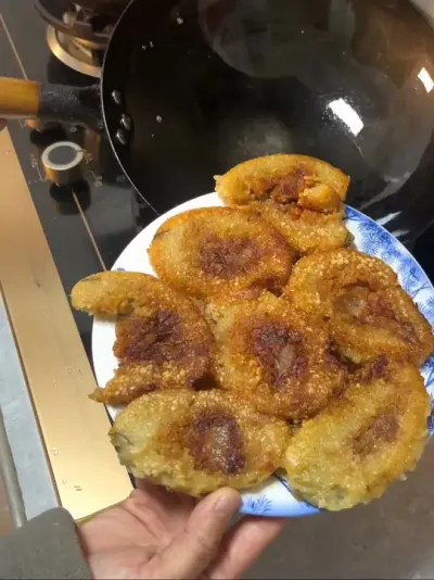 可惜你不是广西人，不懂这盘煎粽子的含金量#广西大粽 #煎粽子