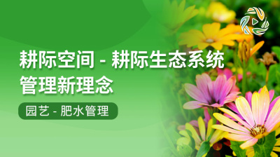 耕际空间-耕际生态系统管理新理念