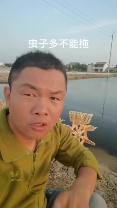 虫子多不能拖 #水产养殖 #河蟹养殖