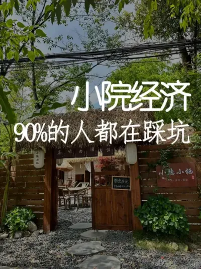 小院经济爆火，但90%的人都在跟风踩坑！ #小院改造 #小院时光 #天雅设计 #干货分享 #景观设计