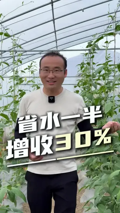 农业新革命，省水50%，少肥30%，产量品质双提升，你的农田升级了吗？#全自动水肥一体化 #农业新革命 #增产增收才是硬道理 #设施农业