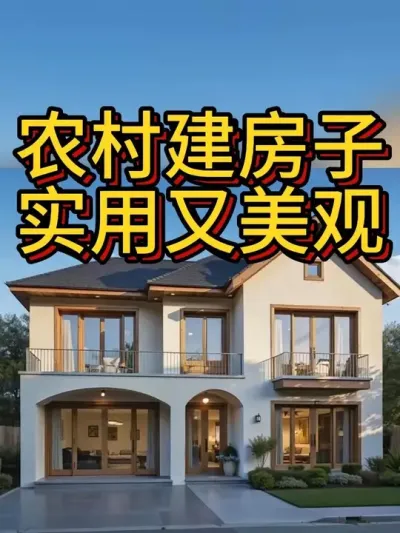 农村建房子 这户型实用又美观 #农村自建房 #宅基地建房 #农村自建别墅 #别墅设计 #现代风的别墅房